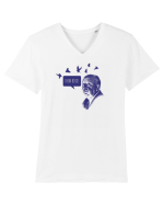ink-hitchcock Tricou mânecă scurtă guler V Bărbat Presenter