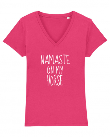 Namaste On My Horse Raspberry