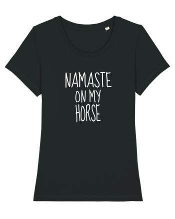 Namaste On My Horse Black