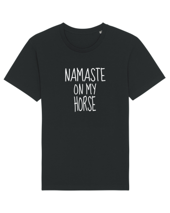 Namaste On My Horse Black