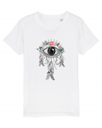 Ochi FLoral Dreamcatcher Tricou mânecă scurtă  Copii Mini Creator