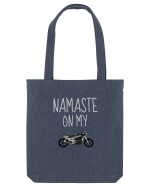 Namaste on My Bike Sacoșă textilă