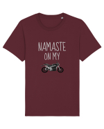 Namaste on My Bike Tricou mânecă scurtă Unisex Rocker