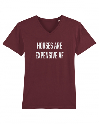 Horses are Expensive AF Burgundy