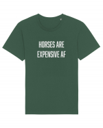 Horses are Expensive AF Tricou mânecă scurtă Unisex Rocker