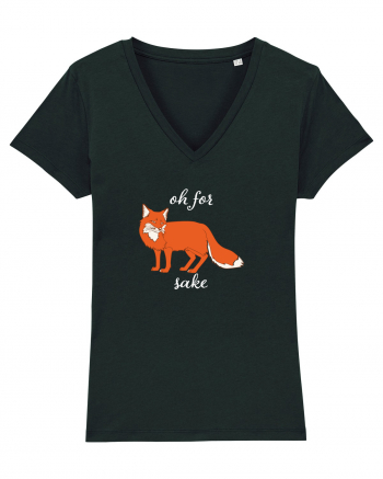 Oh For Fox Sake Black