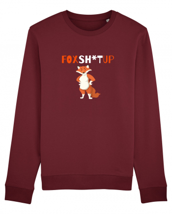 FoxSh*tUp  Burgundy