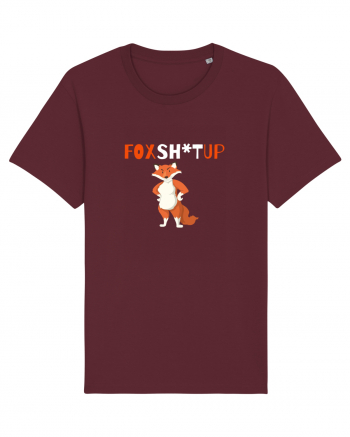 FoxSh*tUp  Burgundy