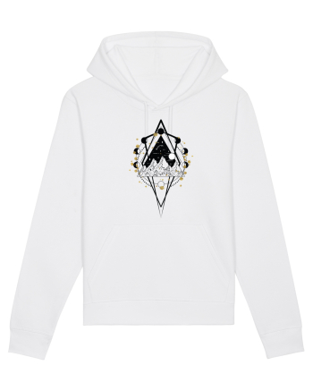 Munte Geometric Auriu White