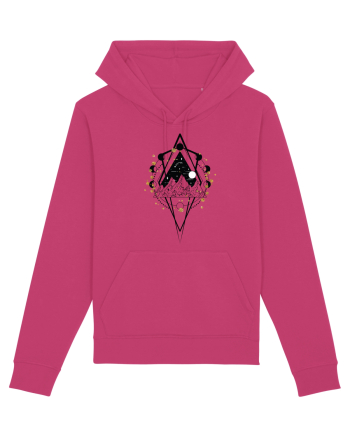 Munte Geometric Auriu Raspberry