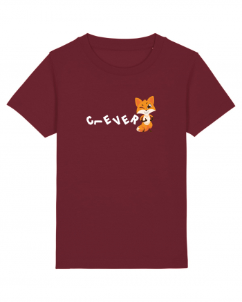 Clever Fox Burgundy