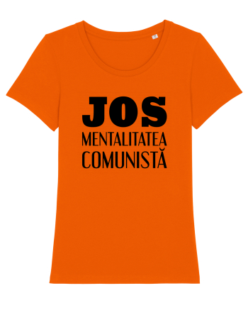 Jos mentalitatea comunista Bright Orange