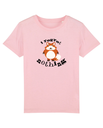 I regret Nothing Cotton Pink