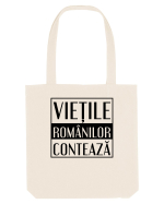Vietile romanilor conteaza Sacoșă textilă