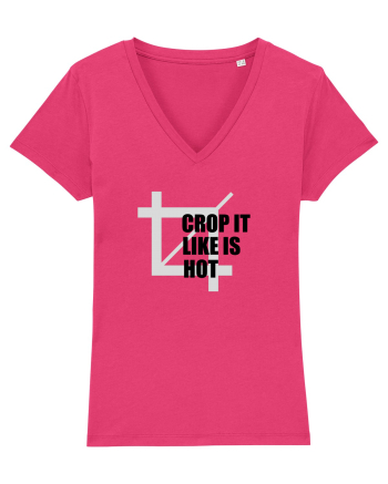 Crop It Like Is Hot Raspberry