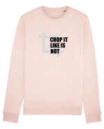 Crop It Like Is Hot Bluză mânecă lungă Unisex Rise