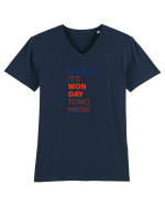 Monday Tricou mânecă scurtă guler V Bărbat Presenter