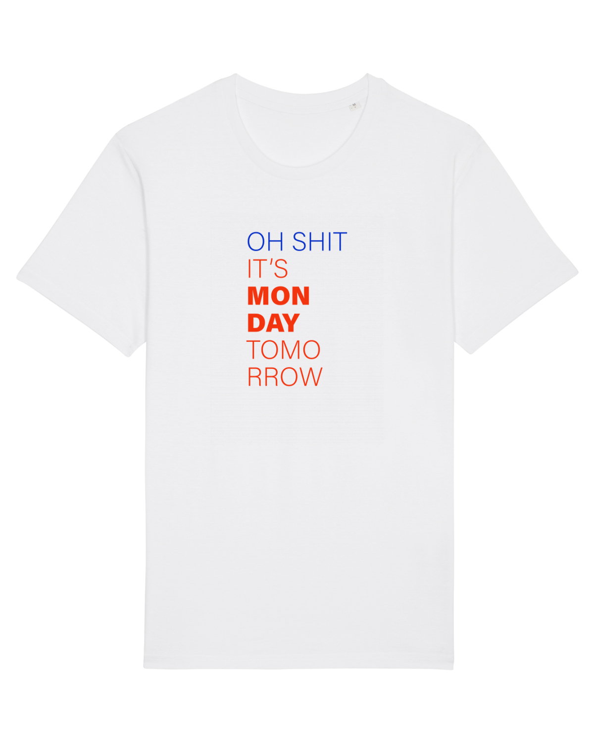 Tricou mânecă scurtă Unisex Rocker White