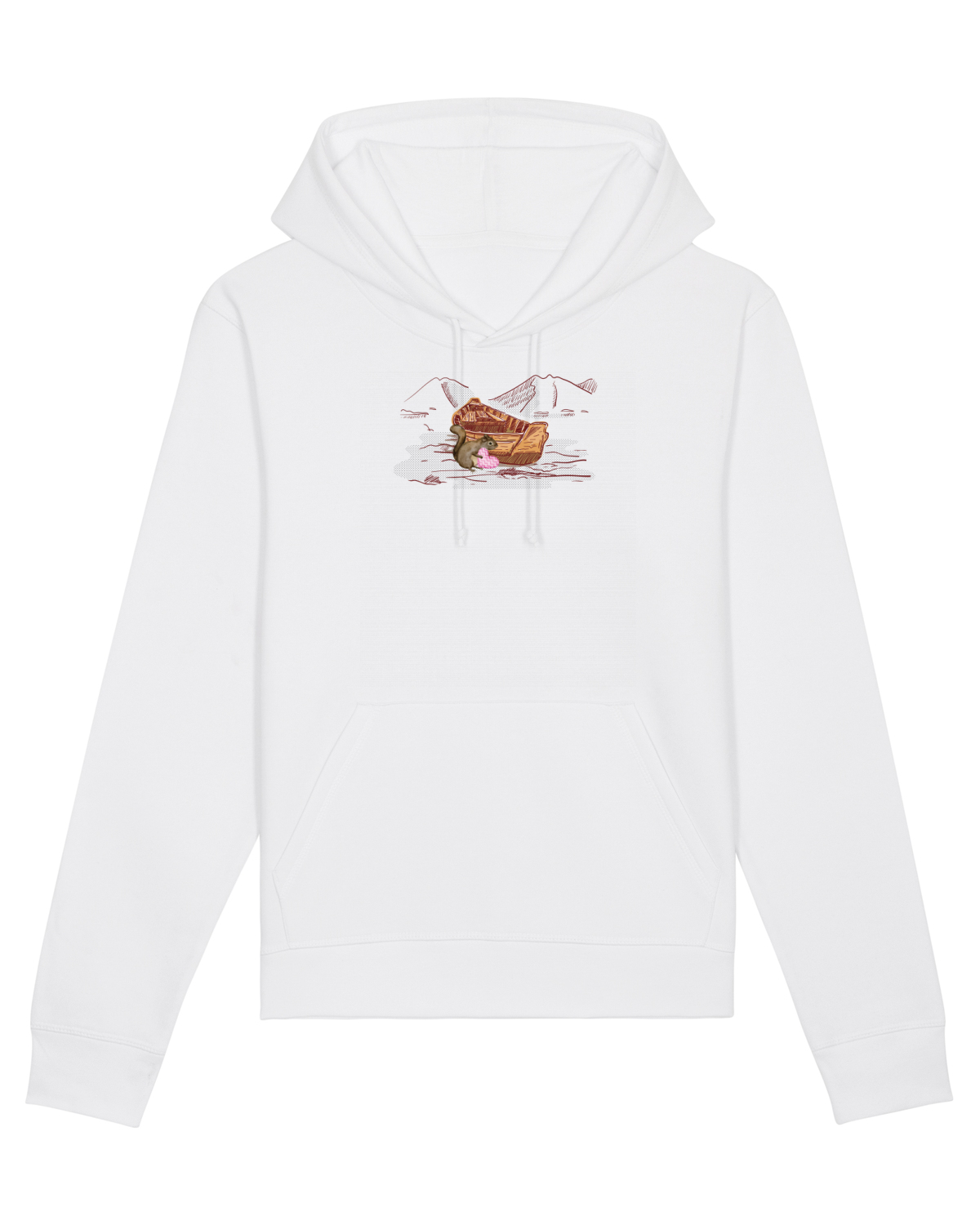 Hanorac Unisex Drummer White