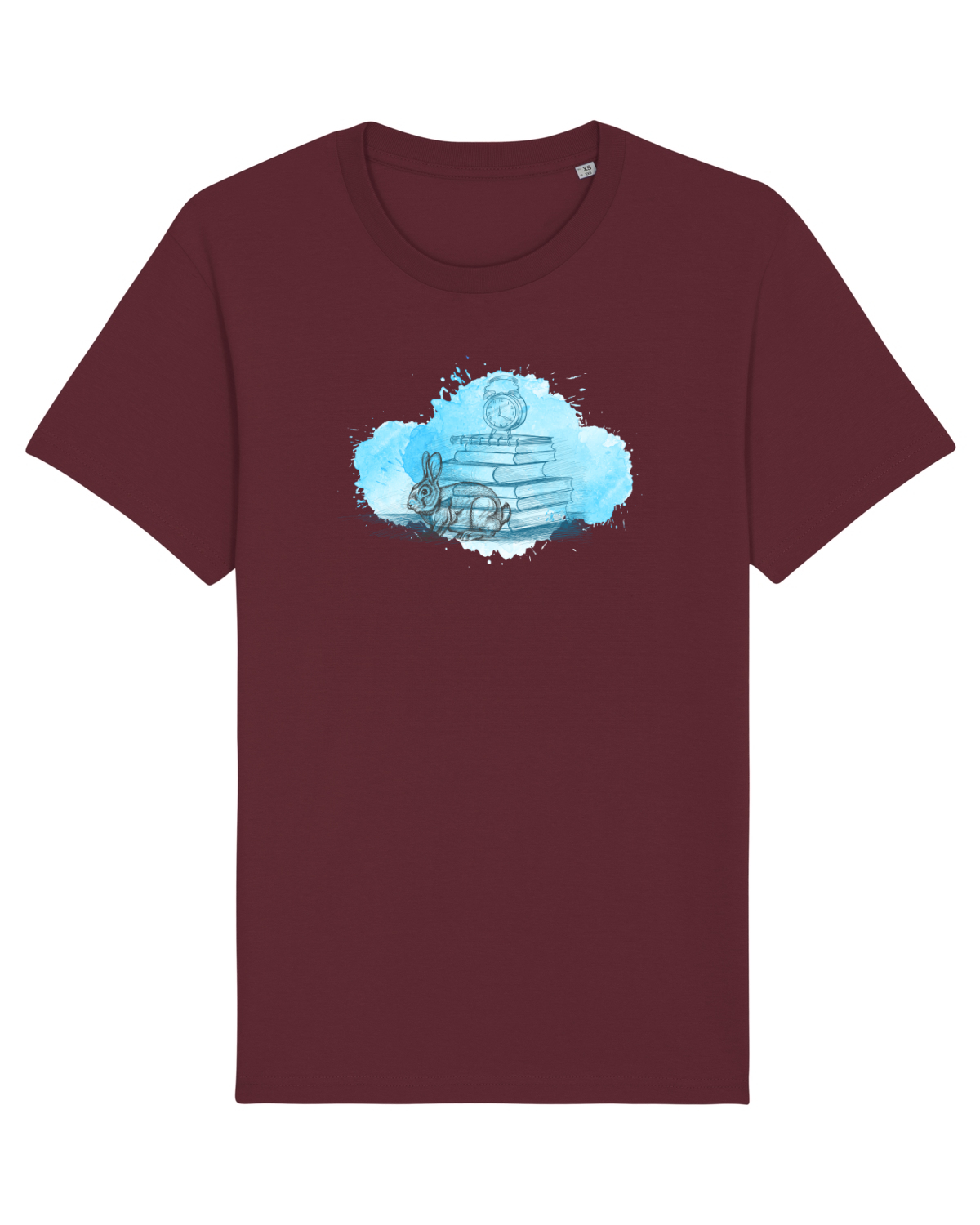 Tricou mânecă scurtă Unisex Rocker Burgundy