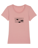 Talented Tricou mânecă scurtă guler larg fitted Damă Expresser