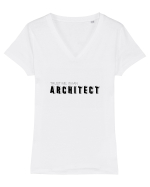 Trust me, I'm an Architect/Arhitect Tricou mânecă scurtă guler V Damă Evoker