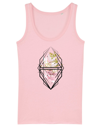 Flori in Geometrie Cotton Pink