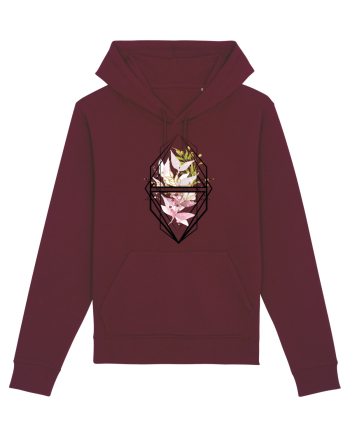Flori in Geometrie Burgundy