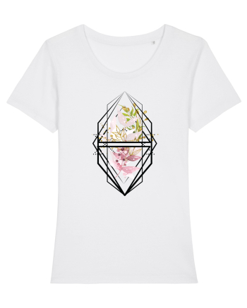 Flori in Geometrie White