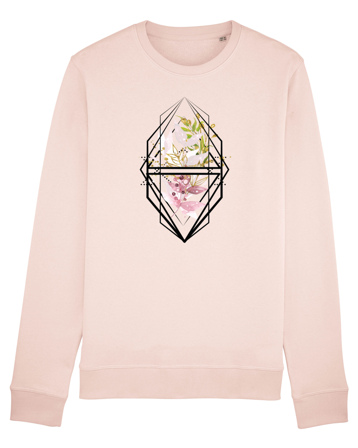 Bluză mânecă lungă Unisex Rise Candy Pink