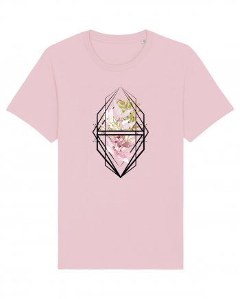 Flori in Geometrie Cotton Pink