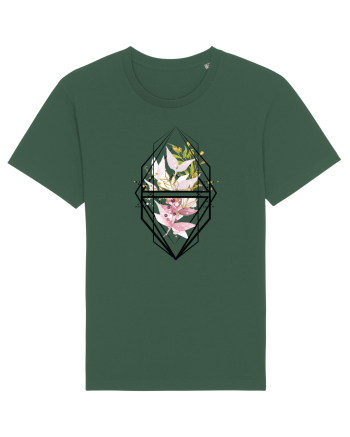 Flori in Geometrie Bottle Green