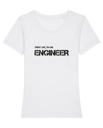 Trust me, I'm a Engineer Tricou mânecă scurtă guler larg fitted Damă Expresser