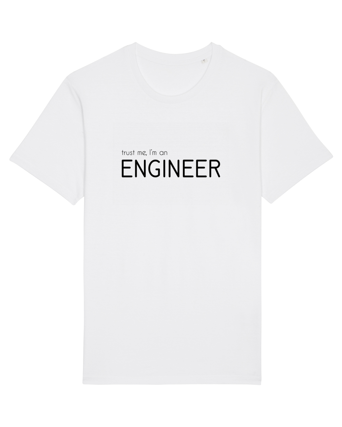Tricou mânecă scurtă Unisex Rocker White