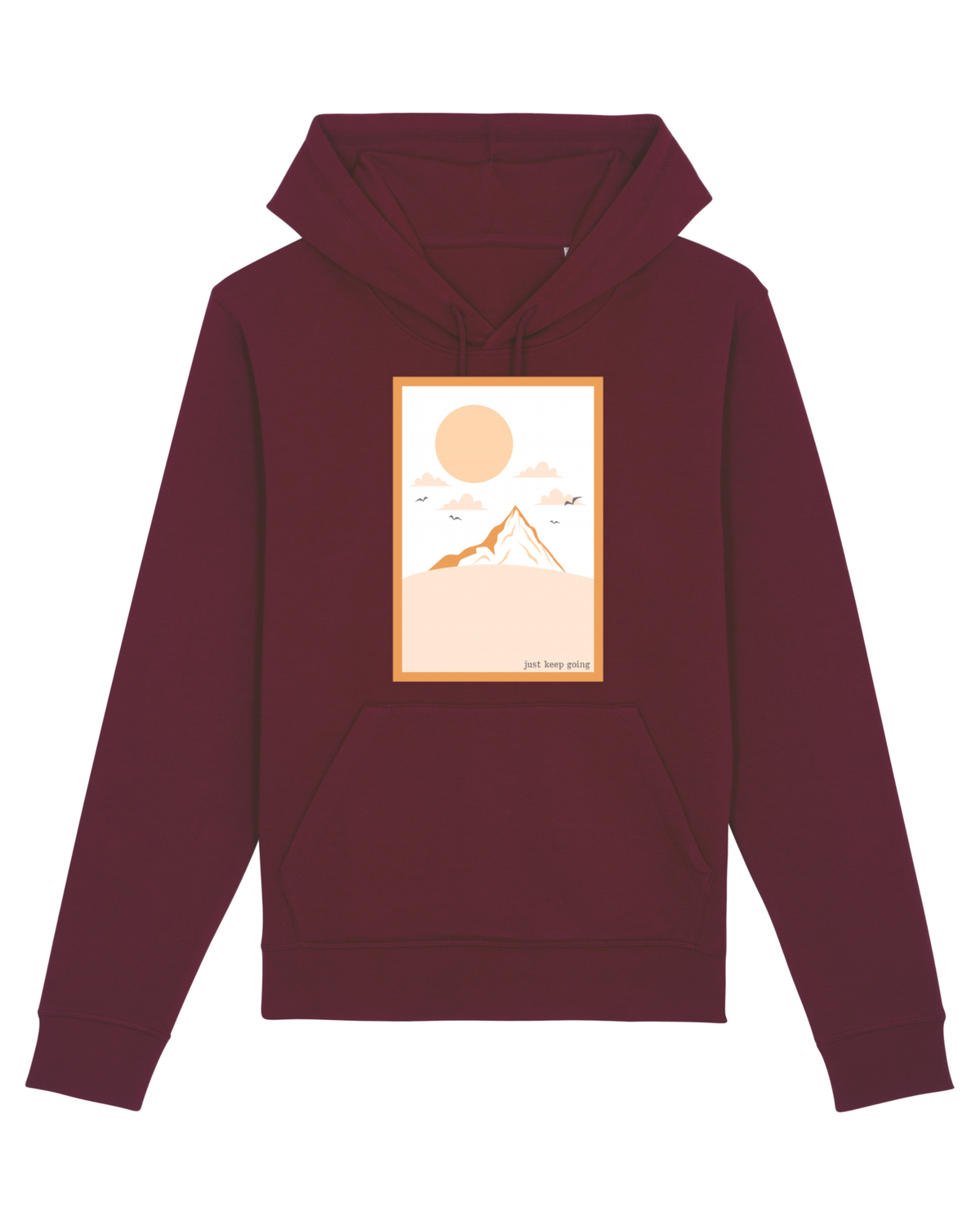 Hanorac Unisex Drummer Burgundy
