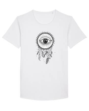 Dreamcatcher cu Ochi White