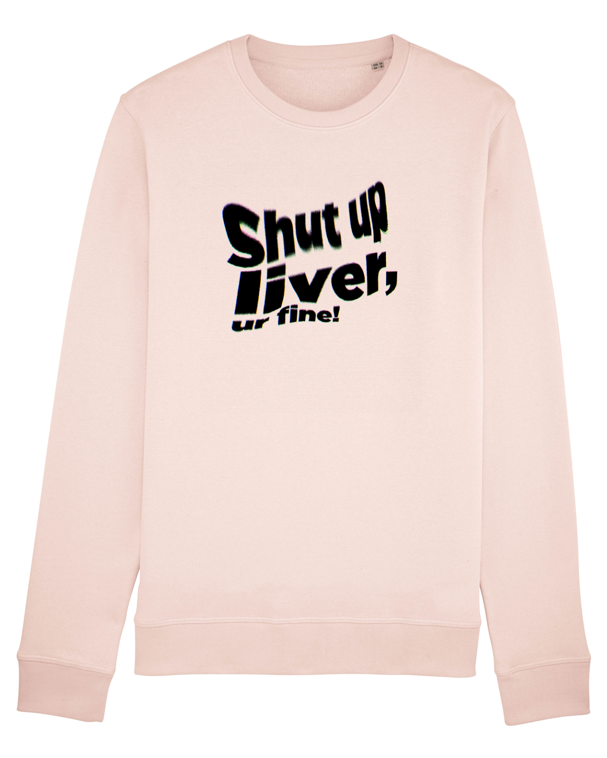 Bluză mânecă lungă Unisex Rise Candy Pink