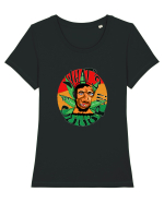 what`s up Tricou mânecă scurtă guler larg fitted Damă Expresser