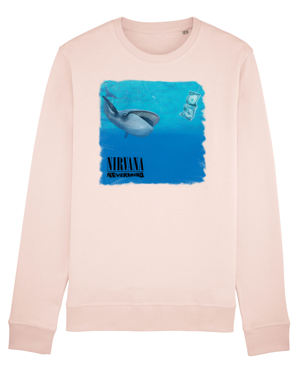 Bluză mânecă lungă Unisex Rise Candy Pink