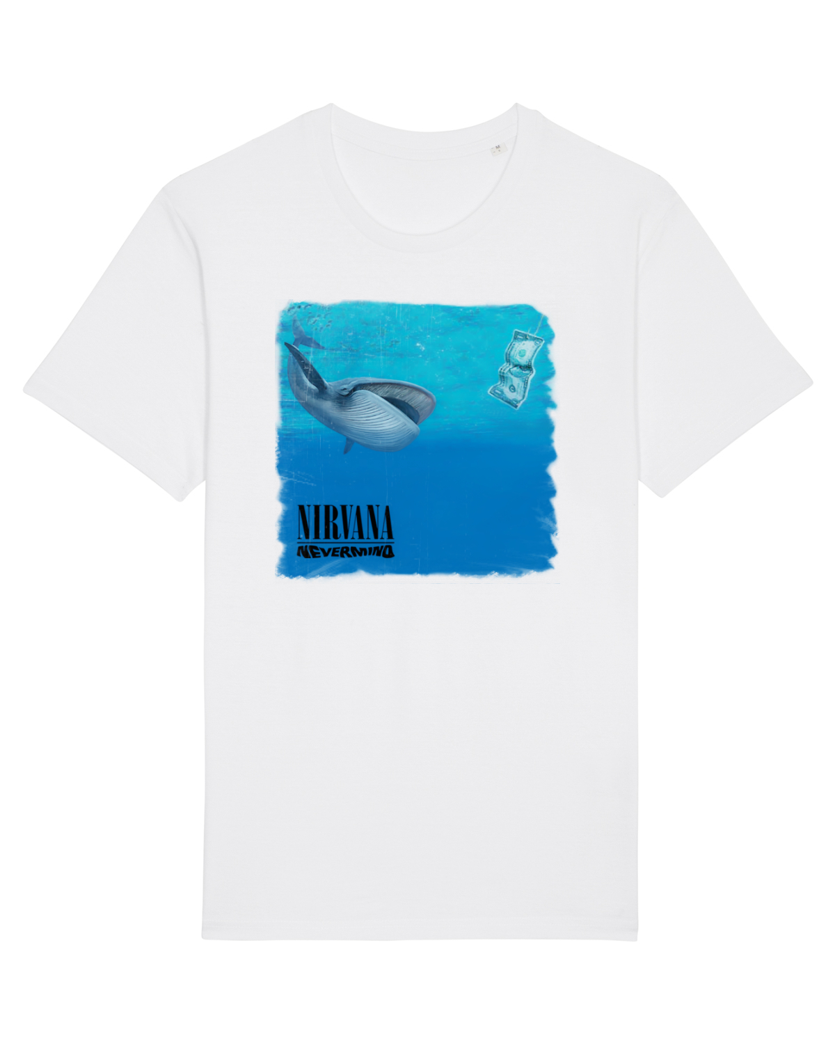 Tricou mânecă scurtă Unisex Rocker White