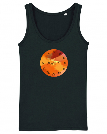 Aries Astrological Sign/BERBEC/Zodiac Black