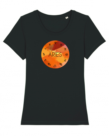 Aries Astrological Sign/BERBEC/Zodiac Black