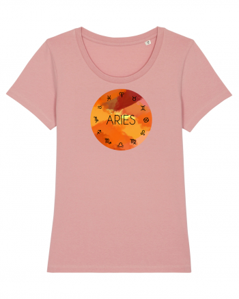 Aries Astrological Sign/BERBEC/Zodiac Canyon Pink