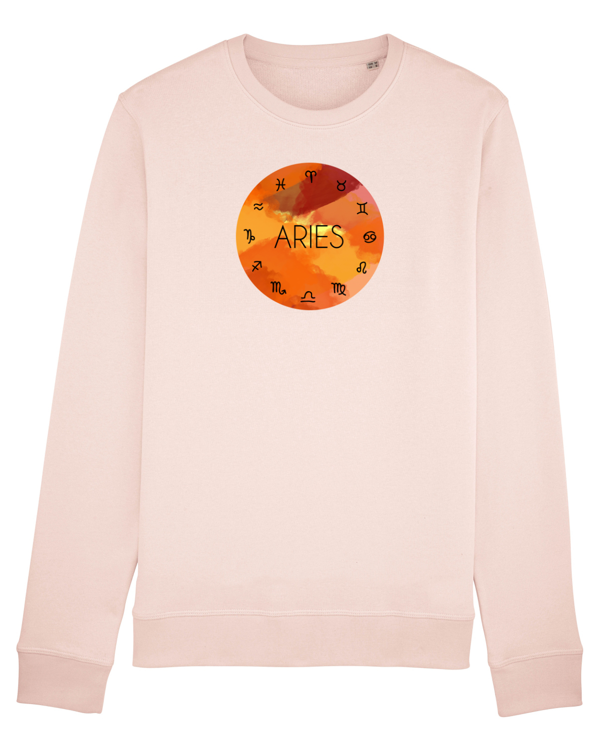 Bluză mânecă lungă Unisex Rise Candy Pink