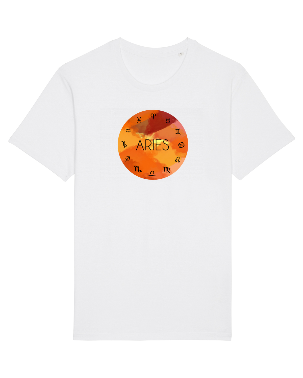 Tricou mânecă scurtă Unisex Rocker White
