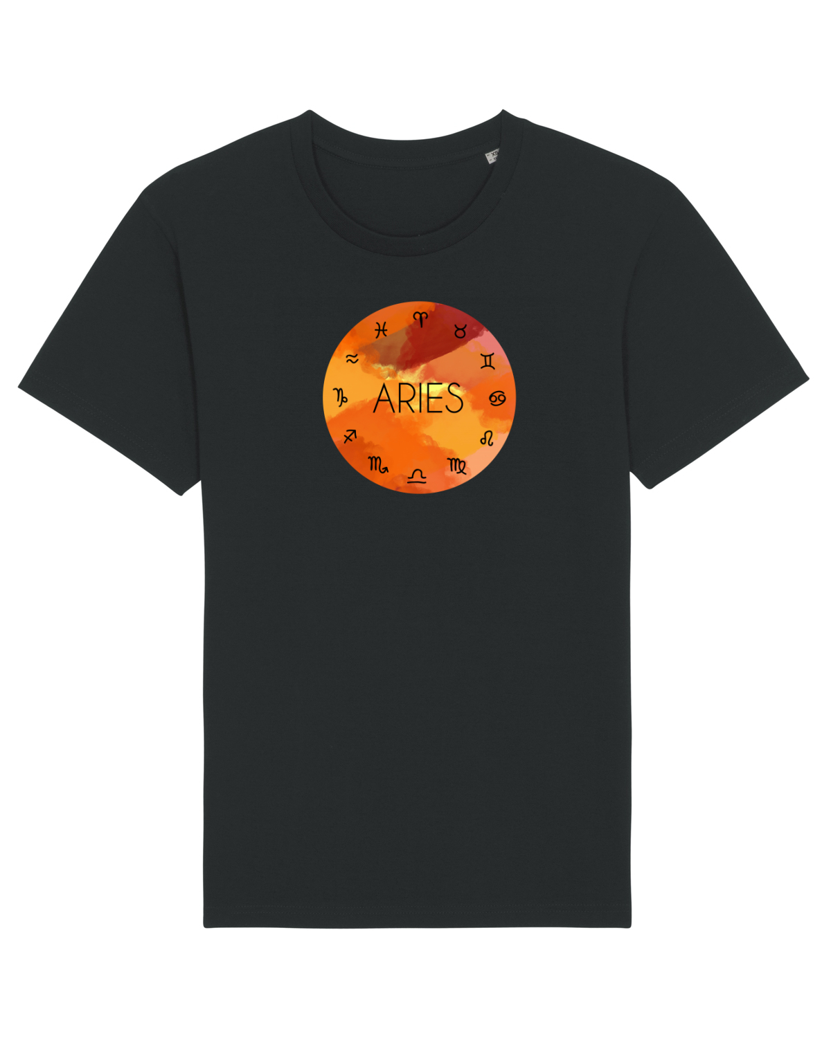 Tricou mânecă scurtă Unisex Rocker Black