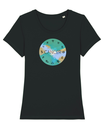 Cancer Astrological Sign/RAC/Zodiac Black