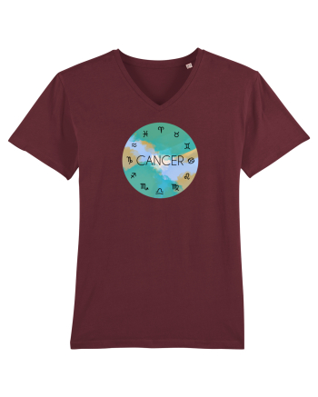 Cancer Astrological Sign/RAC/Zodiac Burgundy