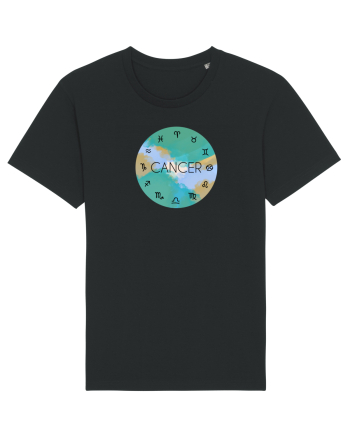 Cancer Astrological Sign/RAC/Zodiac Black