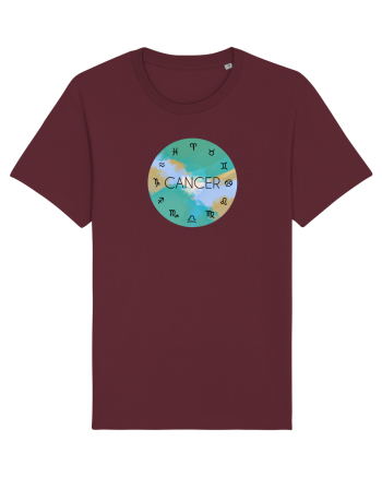 Cancer Astrological Sign/RAC/Zodiac Burgundy